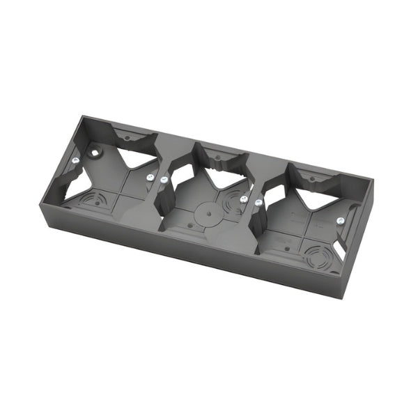 Конзола 3x открит монтаж Сив мат - OSPEL Aria PNP-3U/70