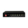 PoE мрежов суич, 4 порта + 2 Gigabit uplink, 10/100/1000 Mbps - Com...