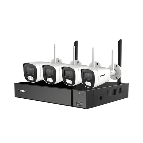 Wi-Fi комплект, NVR, 4 булет IP камери 5 MP, HDD 1 TB - Comelit WIKIT004S05NA