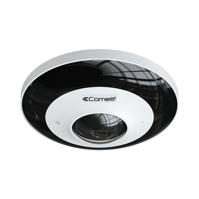 Fisheye IP камера – 6 MP, фиксиран обектив 1.07 mm, 360° зрителен ъгъл - Comelit IPFCAMA06FA