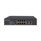 PoE мрежов суич, 8 порта + 2 uplink (10/100 Mbps) - Comelit IPSWP08...