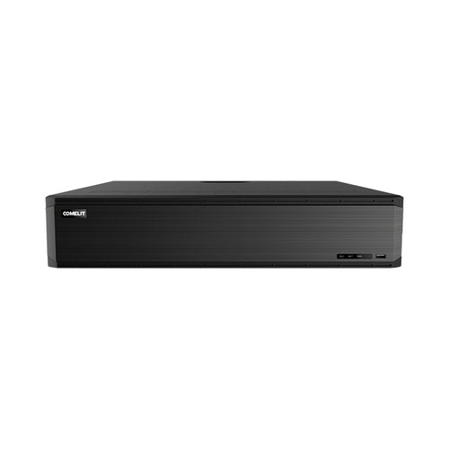 Мрежов видеорекордер (NVR) 64 канала, 16 MP, AI, NDAA, без HDD, 8 SATA - Comelit N64N16A8H0A