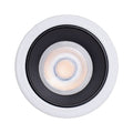 VK/03299G/WB Спот за вграждане за GU10/PAR16, Max12W (LED), IP20, ø7.5x3.3cm, бял-черен - VK LED Ikon