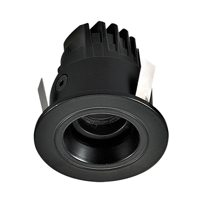VK/04261/B/W Вграден LED насочваем спот, 2W, 3000K, 180lm, 15°, IP20, черен - VK LED Bloc