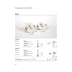VK/03014G/W Квадратен насочваем спот, GU10/PAR16, Max12W (LED), IP20, 9.3x9.3x2.8cm, бял - VK LED Cree