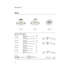 VK/04124/W/C LED спот за вграждане, 10W, 4000K, 730lm, 36°, CRI>80, IP20, ø8.2x6.1cm, бял - VK LED Romo