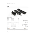 VK/04267/W/9/W Вграден LED спот за таван, 8W, 3000K, 977lm, 15°, CRI>90, IP20, бял - VK LED Lines