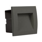 VK/04138/AN/W LED осветител за стена, 220-240V, 4W, 3000K, 343lm, CRI>80, IP54, 8.9x8.9cm, антрацит - VK LED Edda