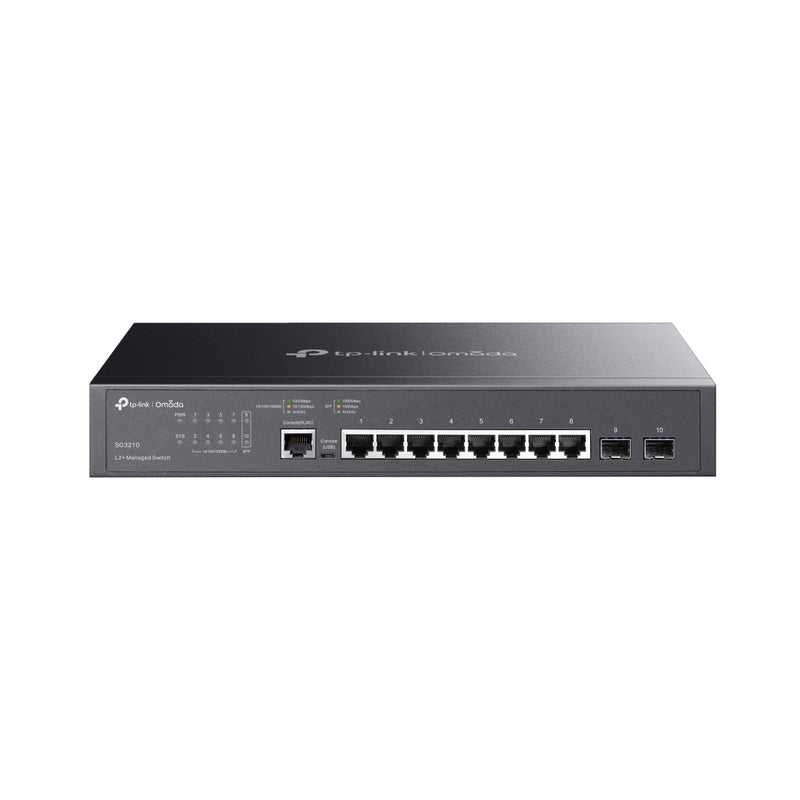 8-Port Gigabit L2+ Managed Switch with 2 SFP Slots - Omada by TP-Link SG3210