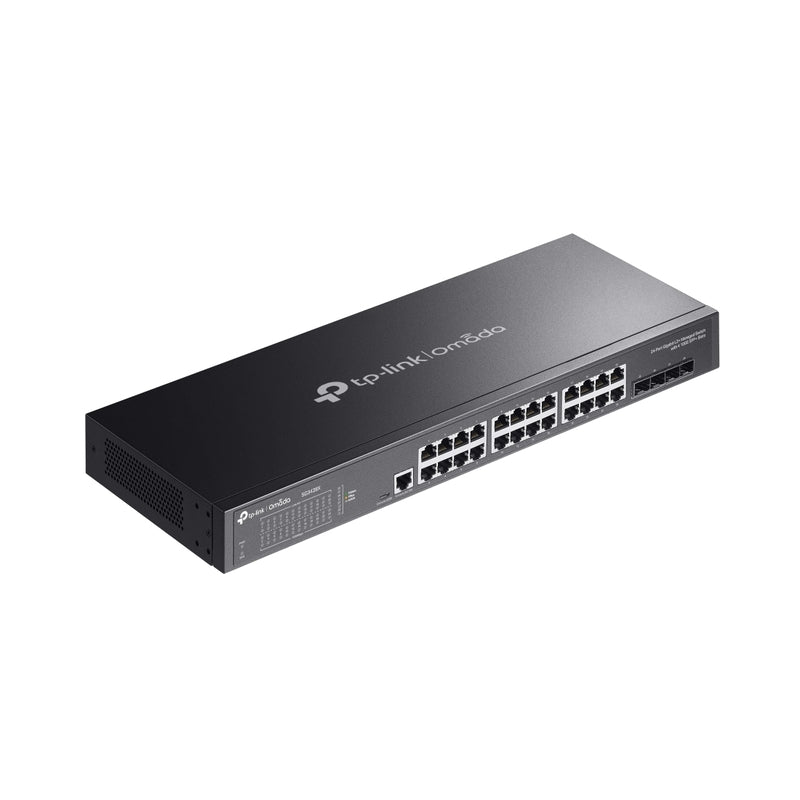 24-Port Gigabit L2+ Managed Switch with 4 10GE SFP+ Slots - Omada b...