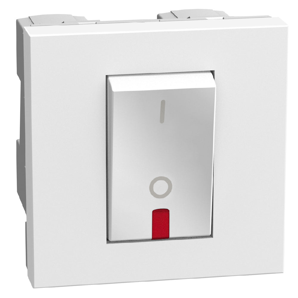 Двуполюсен ключ 2M 32А Бял - bticino Light Now YW4011