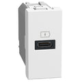 Розетка USB тип C Power Delivery 20W 1M Бял - bticino Light Now YW4192C