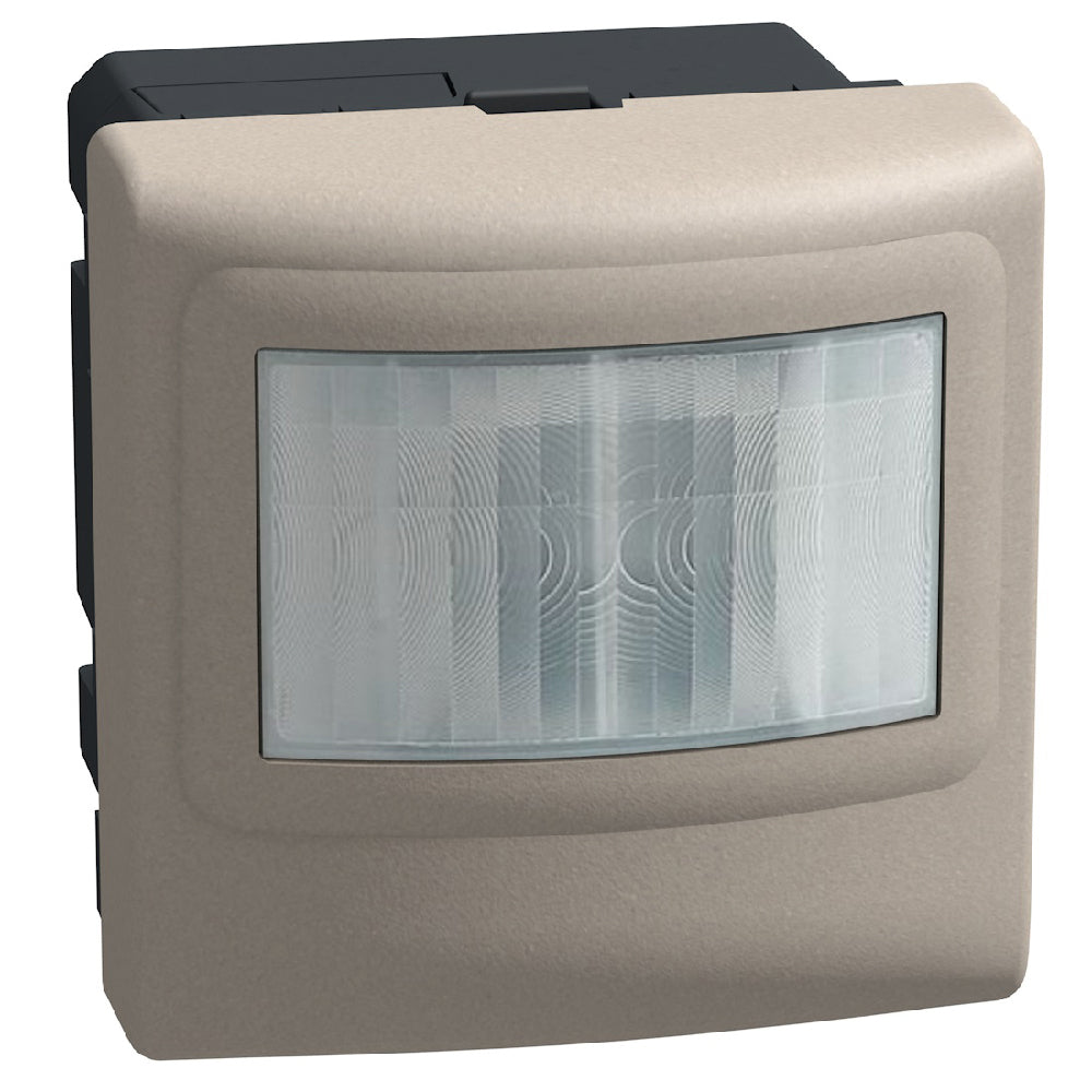 Aвтоматичен ключ с PIR датчик 170° обхват 8m h=1.2m/ LED до 100W без неутрала 2M Камък - bticino Light Now YG4432N