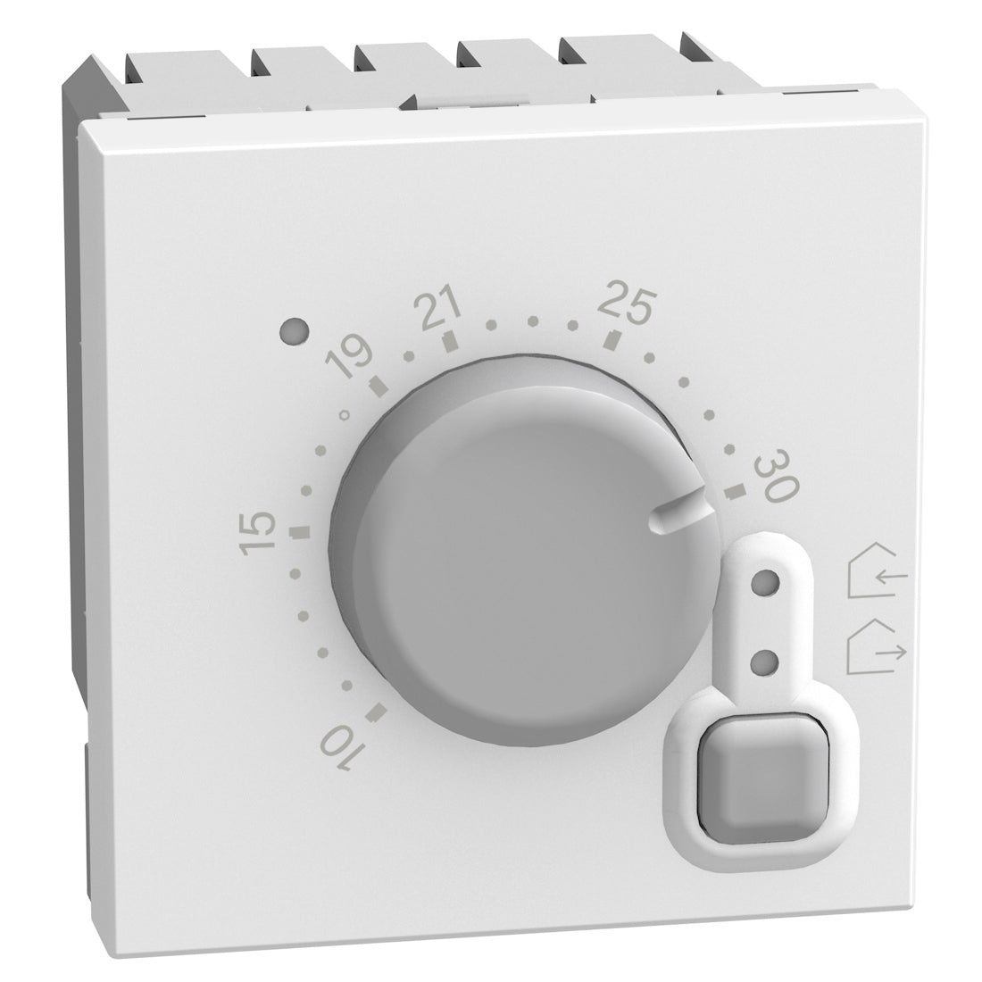 Термостат 10-30°C 2A 230V 2M Бял - bticino Light Now YW4441