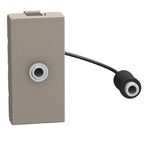 Розетка аудио жак 3.5mm 1M Камък - bticino Light Now YG4280