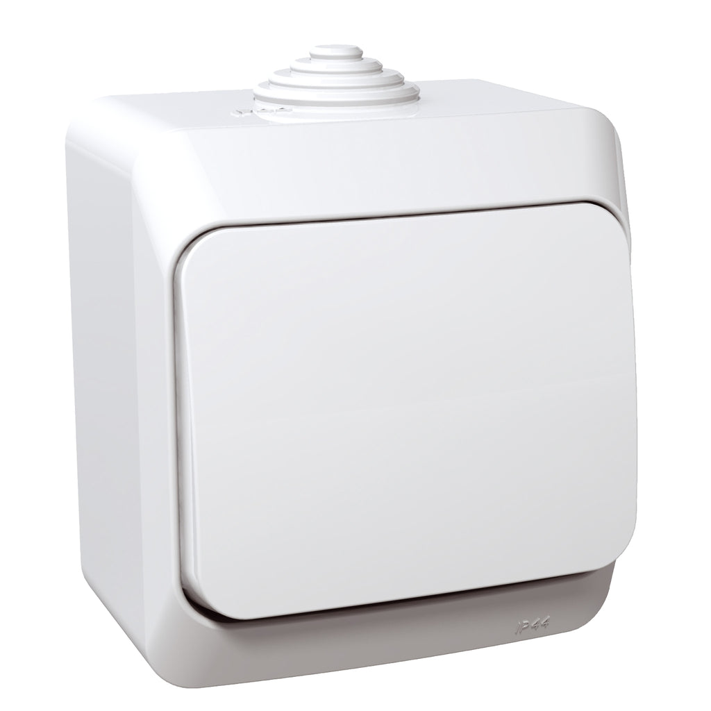 Бутон IP44 Бял  - Schneider Electric Cedar Plus WDE000511