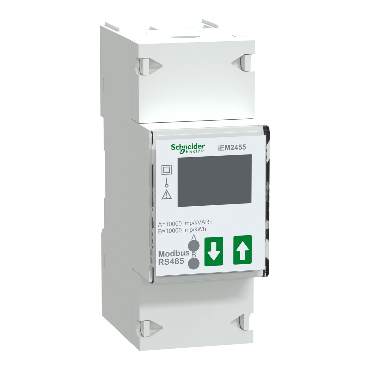 Модулен еднофазен електромер iEM2455 - 230V - 100A с Modbus връзка - SCHNEIDER ELECTRIC iEM2000 series A9MEM2455