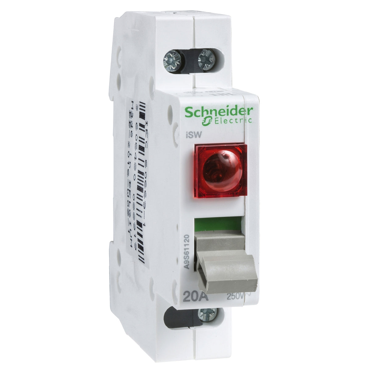 iSW 1P 20A - SCHNEIDER ELECTRIC Acti 9 iSW & SW A9S61120