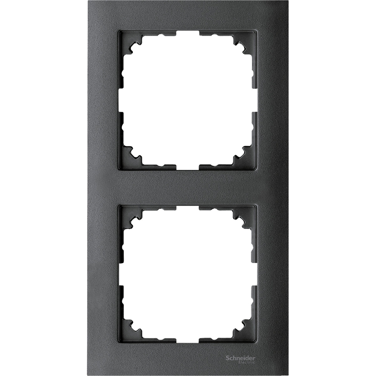 Декоративна рамка 2x цвят Антрацит System M-Pure - SCHNEIDER ELECTRIC Merten System M MTN4020-3614