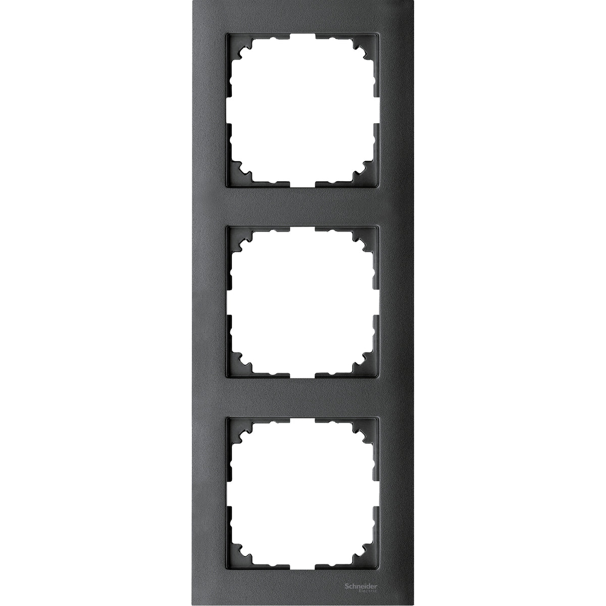 Декоративна рамка 3x цвят Антрацит System M-Pure - SCHNEIDER ELECTRIC Merten System M MTN4030-3614