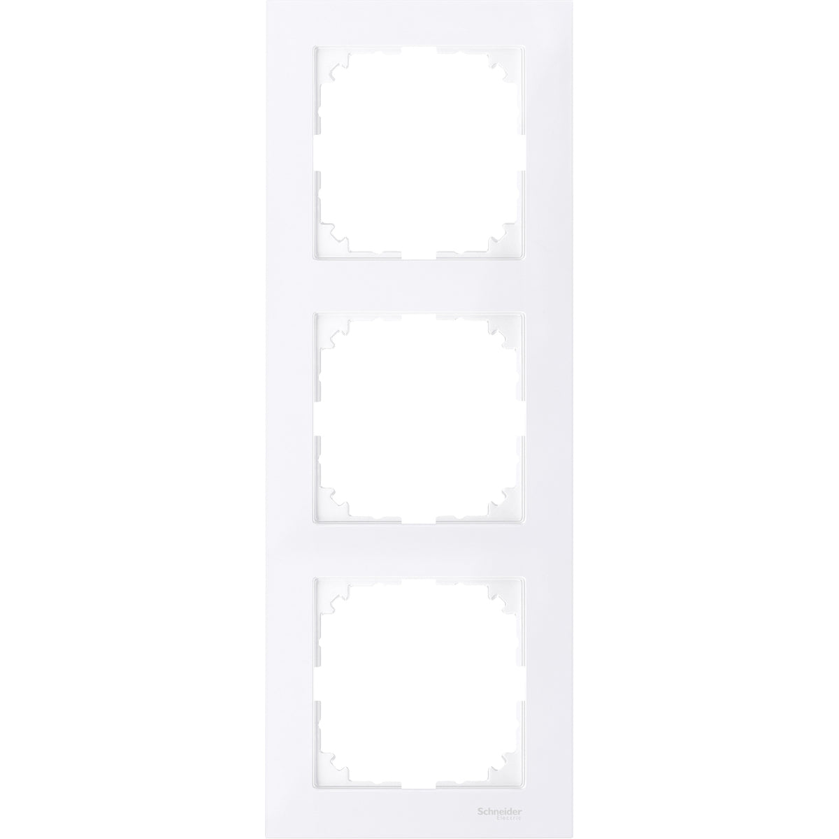 Декоративна рамка 3x цвят Активно бяло System M-Pure - SCHNEIDER ELECTRIC Merten System M MTN4030-3625