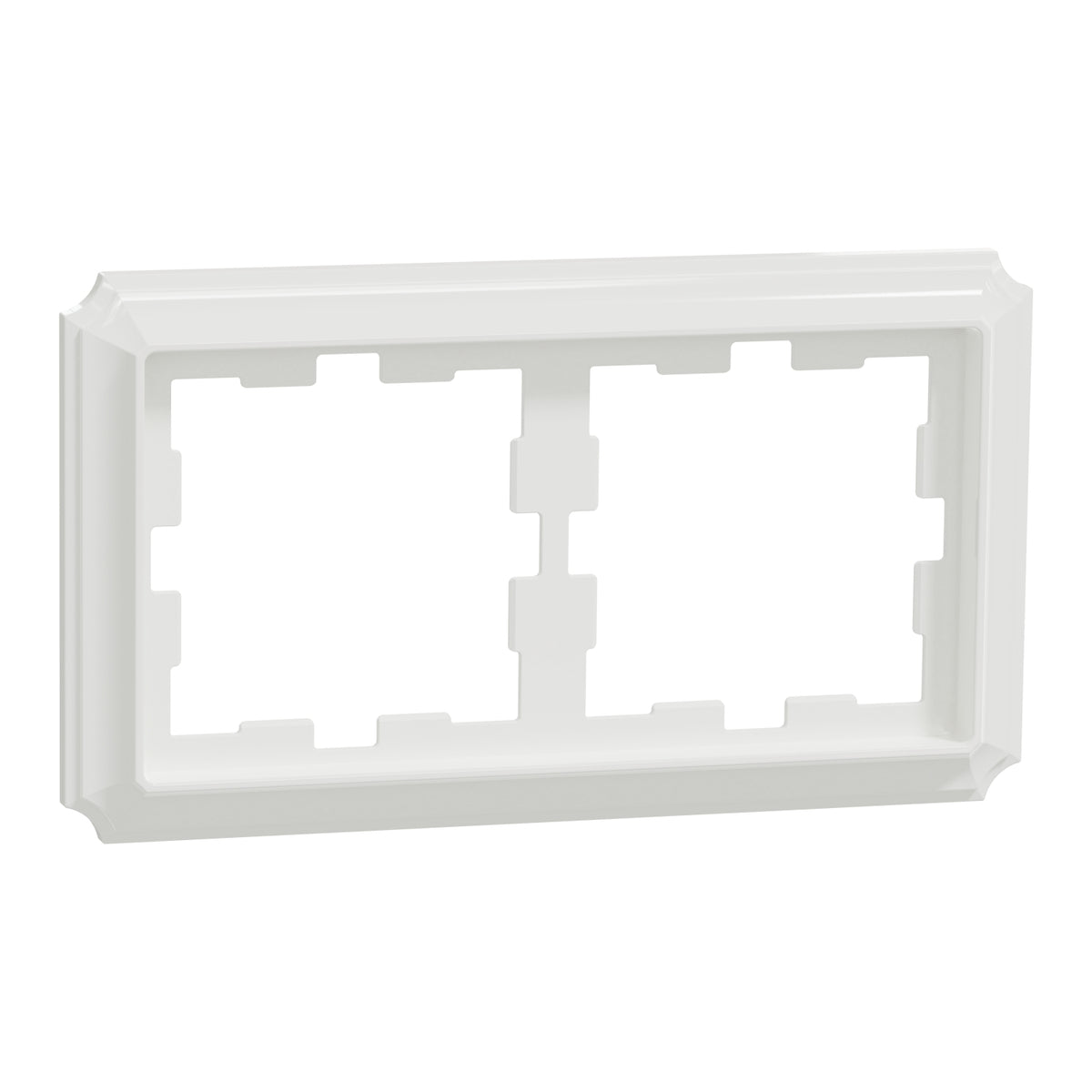 Декоративна рамка 2x цвят Лотус D-Antique - SCHNEIDER ELECTRIC Merten System M MEG4020-4735