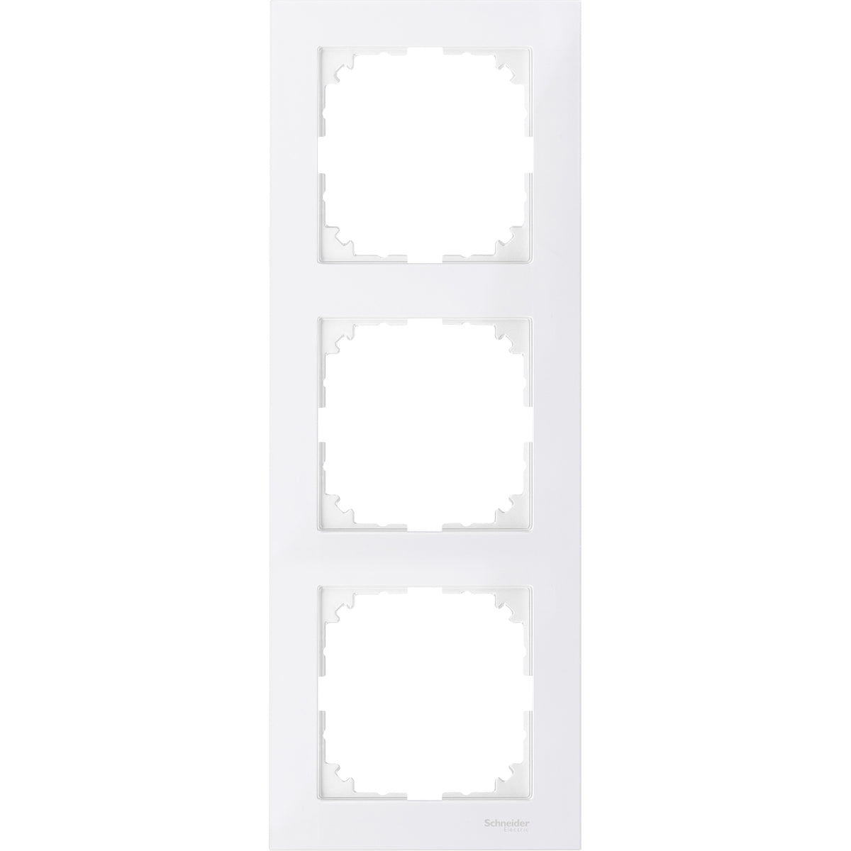 Декоративна рамка 3x цвят Полярно бяло System M-Pure - SCHNEIDER ELECTRIC Merten System M MTN4030-3619