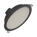 Черна LED луна За вграждане DL PROTECT, 13W, 1495lm, 6500K, IP44, Ф165мм - LEDVANCE Downlight Protect LED561689