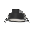 Черна LED луна За вграждане DL PROTECT, 4W, 460lm, 6500K, IP44, Ф90мм - LEDVANCE Downlight Protect LED561566