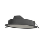 Черна LED луна За вграждане DL PROTECT, 13W, 1495lm, 4000K, IP44, Ф165мм - LEDVANCE Downlight Protect LED561665
