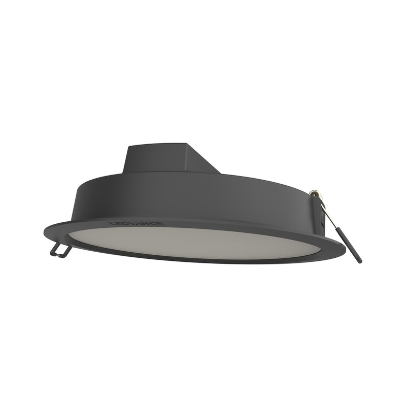 Черна LED луна За вграждане DL PROTECT, 13W, 1495lm, 4000K, IP44, Ф165мм - LEDVANCE Downlight Protect LED561665