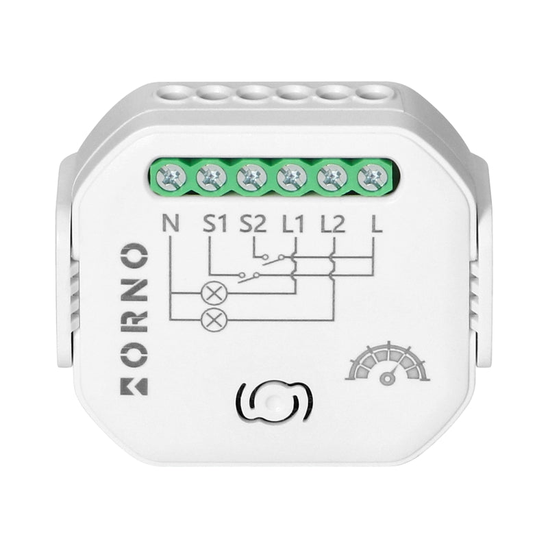 Смарт реле, димер 2-канално Wi-Fi+BLE - TUYA Smart home OR-SH-17103
