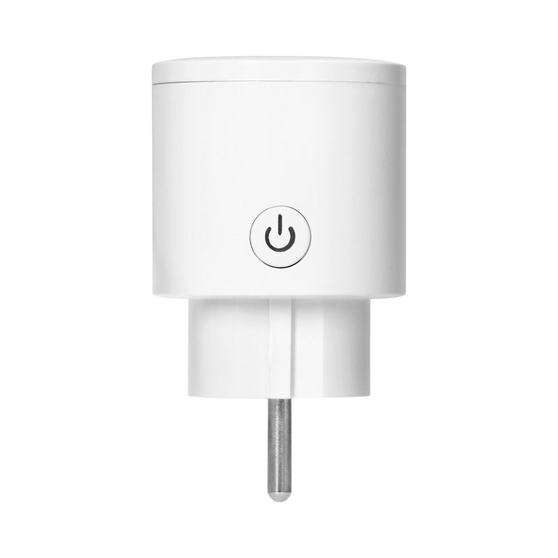 Wi-Fi контакт, Шуко, мониторинг на консумация, Бял - TUYA Smart home OR-SH-17500(GS)/W