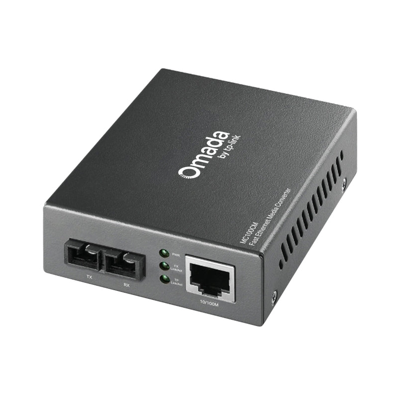 10/100Mbps Multi-Mode Media Converter (2km) - Omada by TP-Link MC100CM