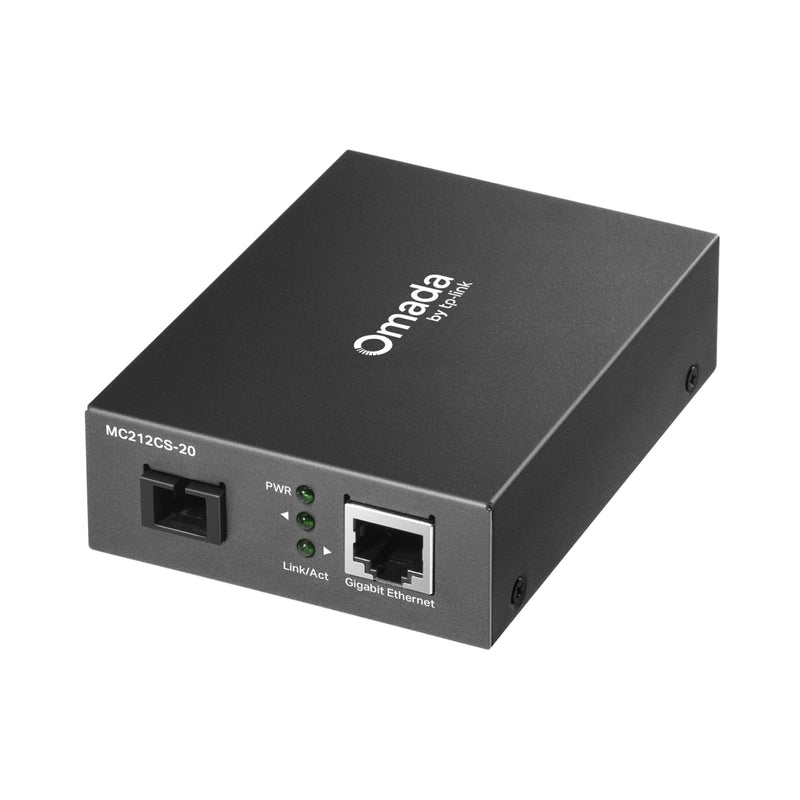 Gigabit WDM Media Converter - Omada by TP-Link MC212CS-20