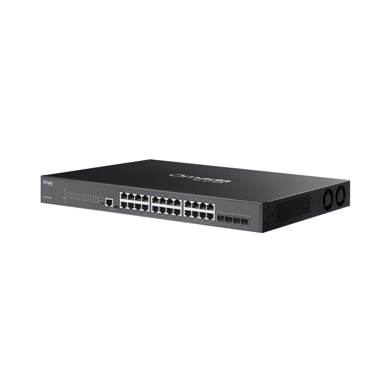 Omada Access Plus 24-Port Gigabit and 4-Port 10GE SFP+ Switch with...