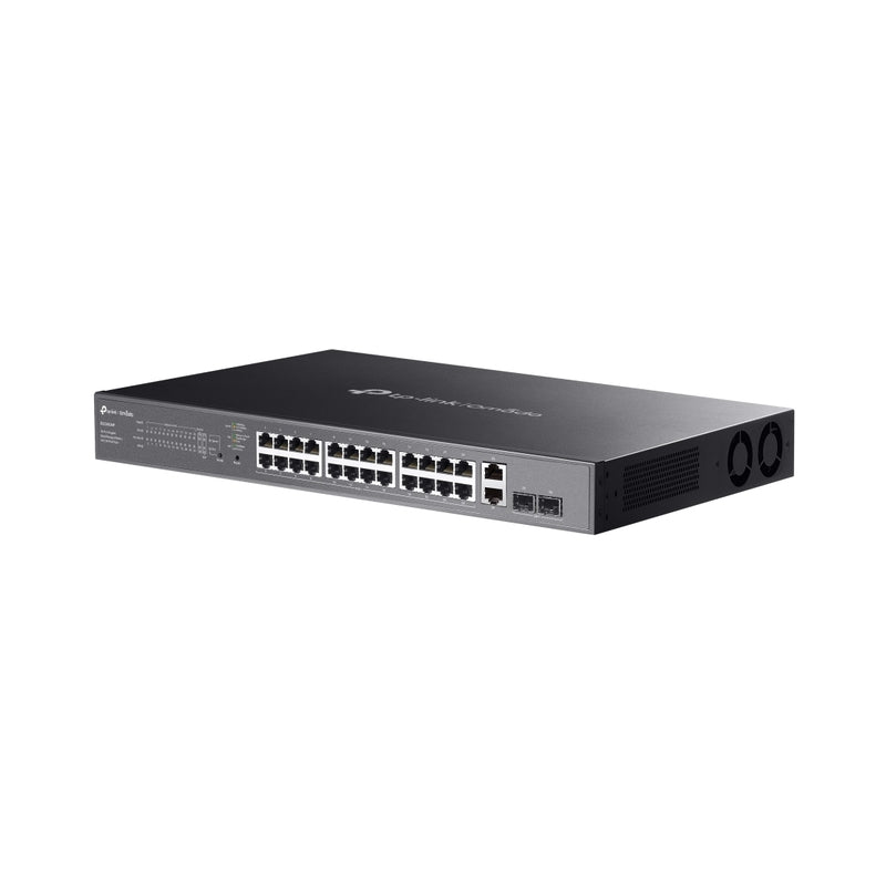 28-Port Gigabit Easy Managed Switch with 24-Port PoE+ Omada by TP-L...