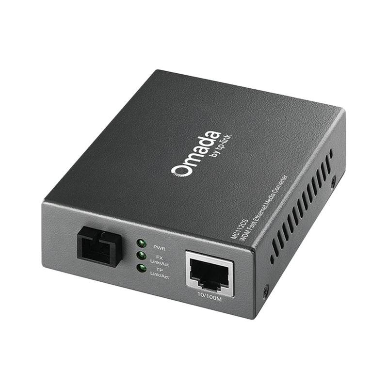 10/100Mbps WDM Media Converter - Omada by TP-Link MC112CS