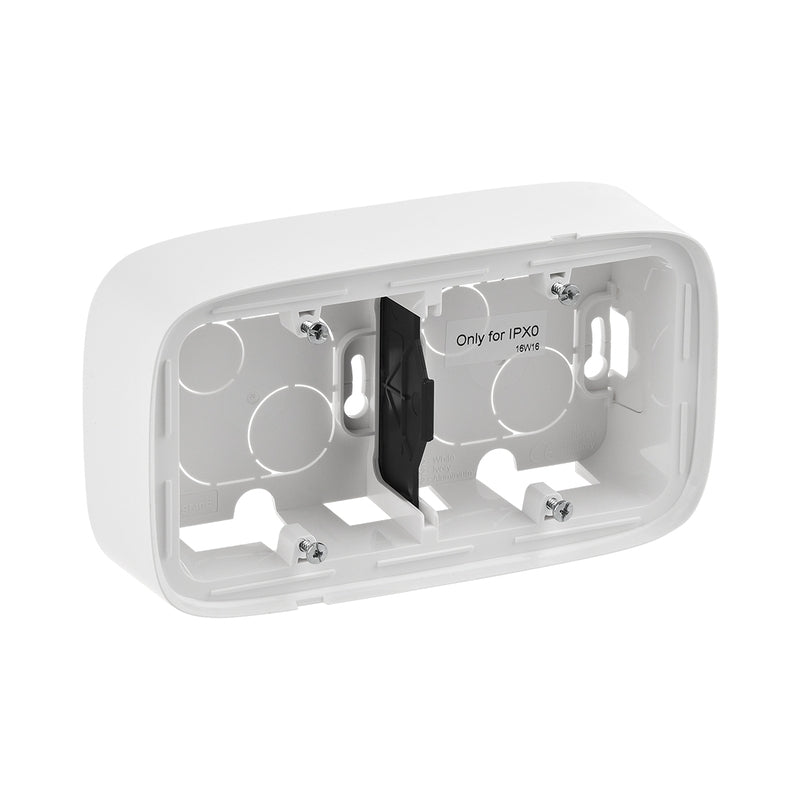 Конзола 2x открит монтаж Бял - Legrand Valena Allure 755552
