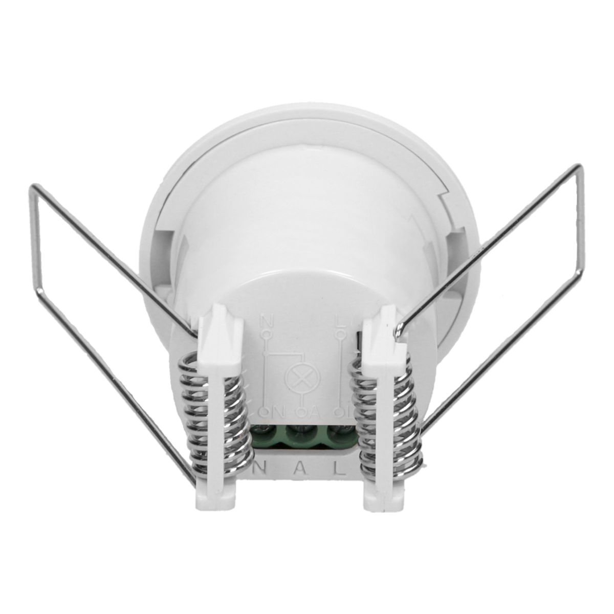 Детектор PIR за за вграждане в таван 360° Ф6m 800W IP20 LED 75W Бял - ORNO OR-CR-257