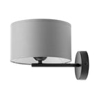 Декоративен осветител за стена ROLLO, макс. 1x60W, сив - Orno AD-LD-6341GE27T