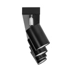 Осветител за таван и стена DOA, max. 4x50W, GU10, IP20, черен - Orno AD-OP-6248BGU10