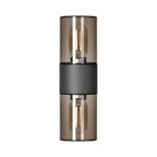 Градински осветител SALVIA, 2xE27, max. 2x15W, IP54, сив - Orno AD-OP-6574GE27PP