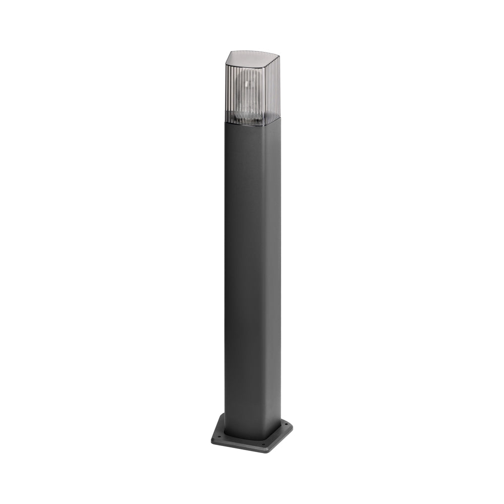 Градински осветител PEONIA Bollard, E27, max.15W с PIR, 75cm, IP54,черен - Orno AD-OP-6582BE27PPR