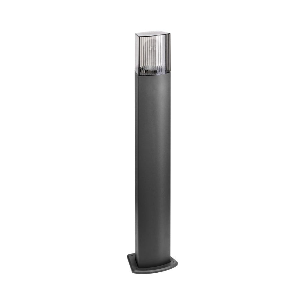 Градински осветител PEONIA Bollard, E27, max.15W, IP54, 75cm, черен - Orno AD-OP-6582BE27PP