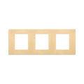 Декоративна рамка 2x2x2M Metal Brushed Gold - VIMAR LINEA 30644.70.01