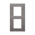 Декоративна рамка вертикална 2x2M Metal - VIMAR LINEA 30645.22