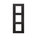 Декоративна рамка вертикална 2x2x2M Black - VIMAR LINEA 30646.02