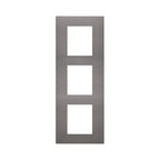 Декоративна рамка вертикална 2x2x2M Metal - VIMAR LINEA 30646.22