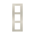Декоративна рамка вертикална 2x2x2M Metal Titanium - VIMAR LINEA 30646.60